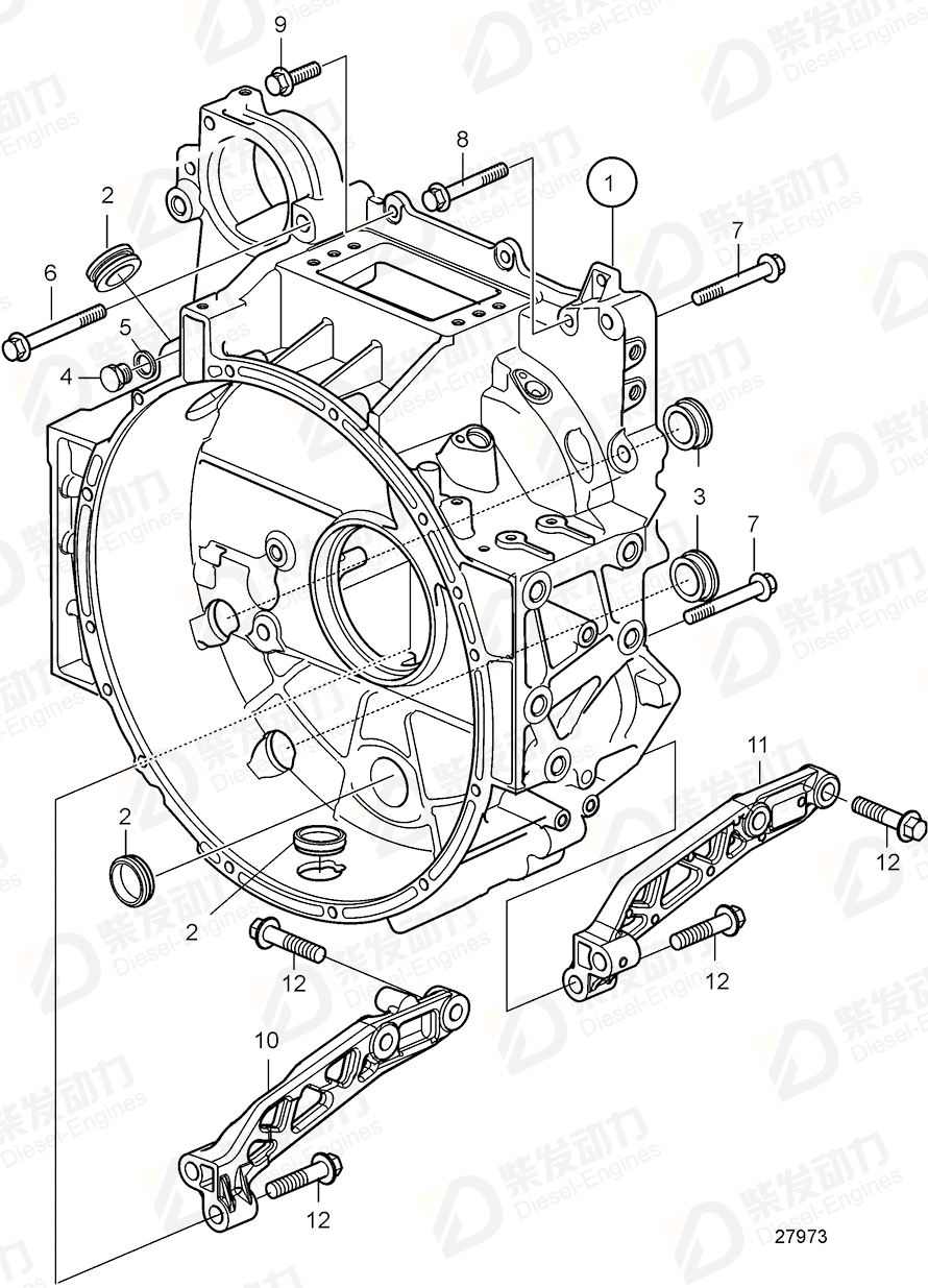 volvo penta Flange screw 990811 Drawing volvo penta Flange screw 990811 Drawing
